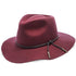 Walrus Hats Fedora Monterey - Walrus Hats Light Brown Wool Felt Wide Brim Fedora Hat - H7010